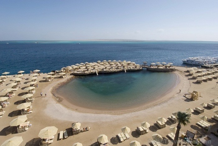 Hurgada ir Ēģiptes vispasakainākais kūrorts un tūrisma centrs, kas atrodas Sarkanās jūras krastos. Foto: www.sunrisehotels-egypt.com 85752