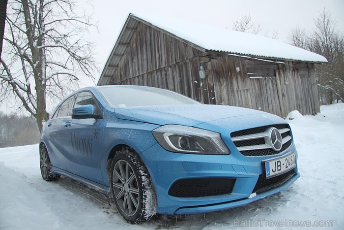 Travelnews.lv testē jauno Mercedes A250 Latgalē 86437