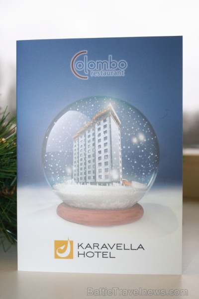 Paldies viesnīcai Karavella par Ziemassvētku apsveikumu! www.karavellahotel.lv 86727