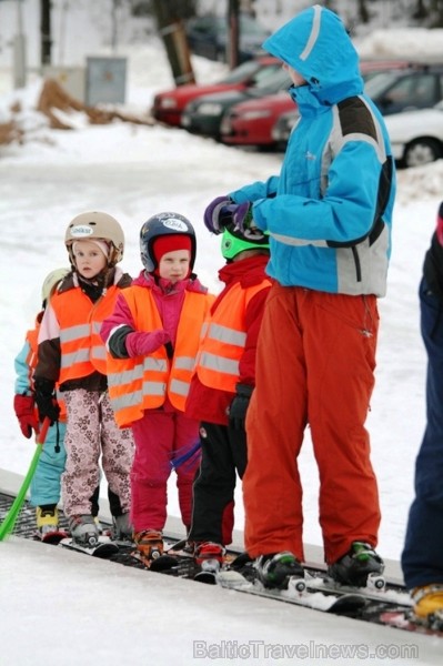 Reiņa trasē bērni no trīs līdz septiņu gadu vecumam var piedalīties 