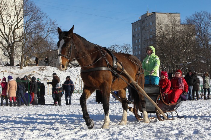 Svētdien, 27.01.2013, vairāk nekā 1000 Vecmīlgrāvja iedzīvotāju ar prieku nodevās 