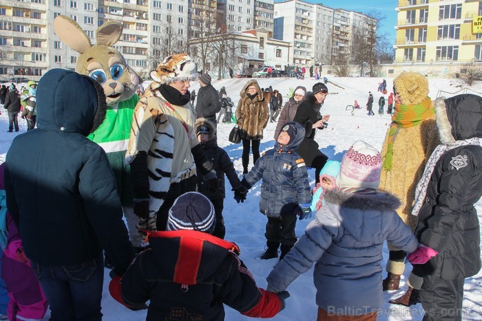 Svētdien, 27.01.2013, vairāk nekā 1000 Vecmīlgrāvja iedzīvotāju ar prieku nodevās 