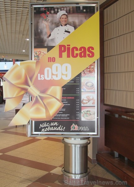 «Čili Pica» tirdzniecības centrā «Mols» piedāvā interesantas un pircējiem izdevīgas akcijas - 30% atlaide visām picām virs 30 cm 89392