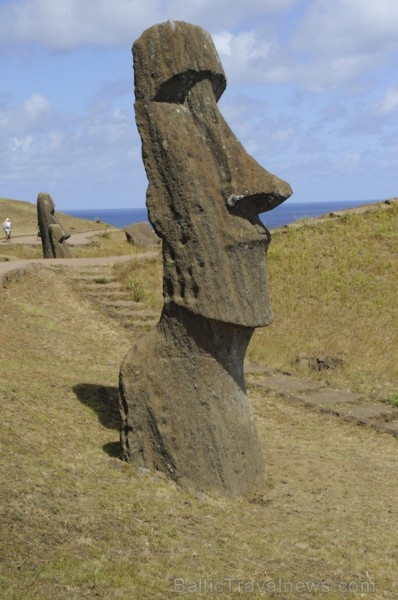 Pie Rano Raraku ir gandrīz 200 gatavi Moai - www.traveltime.lv 89437
