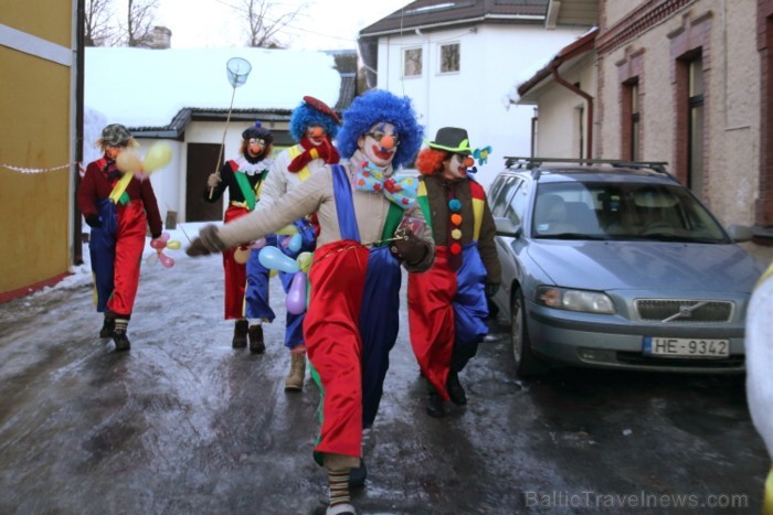 Svētdien, 2013. gada 9. martā, Siguldas Ziemas festivāla ietvaros norisinājies Ziemas festivāla karnevāls. Foto: Juris Ķilkuts, FotoAtelje.lv 90146