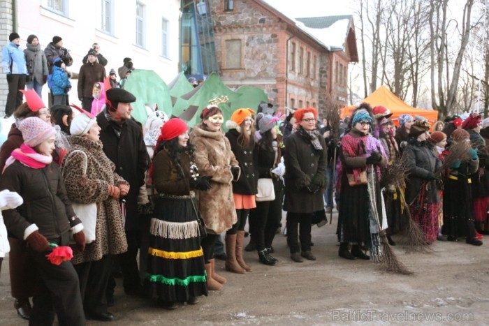 Svētdien, 2013. gada 9. martā, Siguldas Ziemas festivāla ietvaros norisinājies Ziemas festivāla karnevāls. Foto: Juris Ķilkuts, FotoAtelje.lv 90156