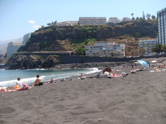 Puerto de la Cruz lavas smilšu pludmale  www.remirotravel.lv 91126