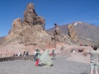 Tenerife. Teides nacionālais parks. Roques de Garcia- interesantie klints veidojumi.. Te tika filmēta 