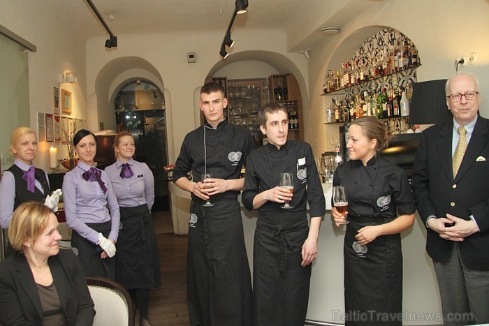 Vecrīgas restorāns Le Dome rīkoja 03.04.2013 degustrācijas vakariņas ar plašu Latvijas alus izvēli - www.ZivjuRestorans.lv 91407