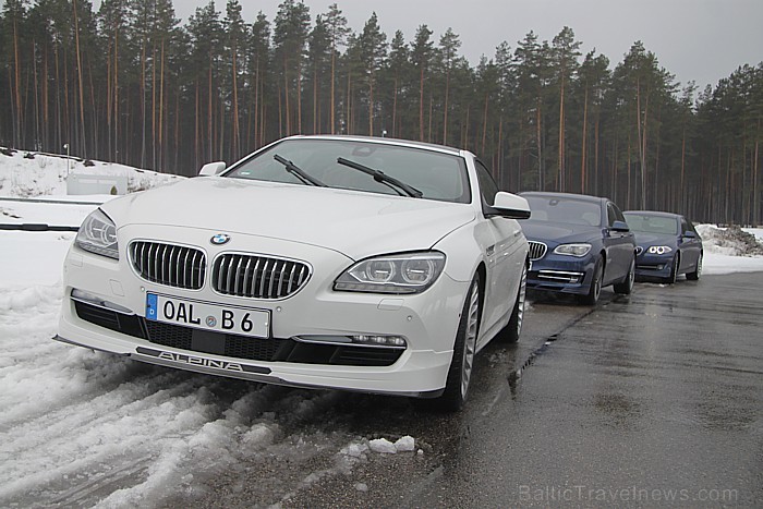 Pirmo reizi Latvijā BMW Alpina piedāvāja 11.04.2013 vienlaicīgi testēt 4 modeļus (D5, B5, B6 un B7) ar www.inchcape-bmauto.lv atbalstu 91812