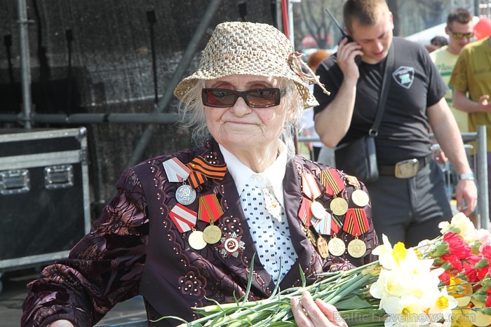 Otrais pasaules karš bija lielākais ļaunums Latvijas teritorijā - 9.05.2013, Rīga 93862