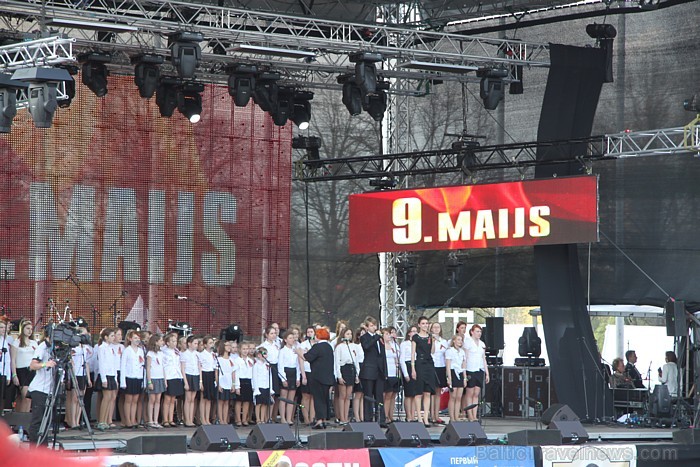 Otrais pasaules karš bija lielākais ļaunums Latvijas teritorijā - 9.05.2013, Rīga 93869