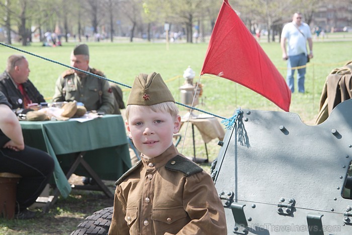 Otrais pasaules karš bija lielākais ļaunums Latvijas teritorijā - 9.05.2013, Rīga 93879