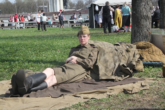 Otrais pasaules karš bija lielākais ļaunums Latvijas teritorijā - 9.05.2013, Rīga 93882