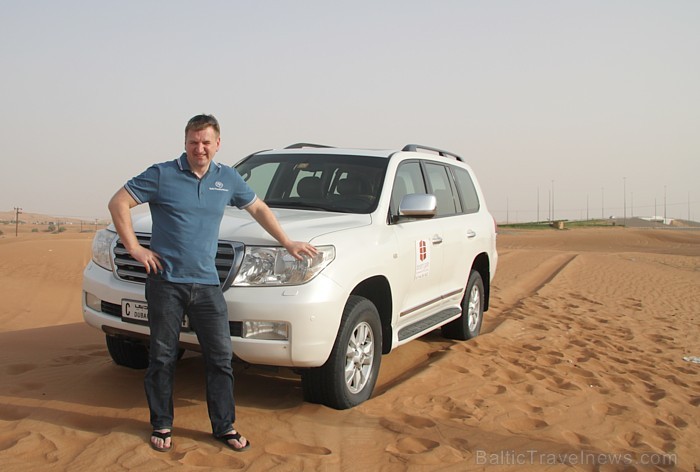 BalticTravelnews.com direktors Aivars Mackevičs atzīst, ka safari brauciens Dubaijas tuksnesī ir interesants pasākums, kurš dod priekšstatu par «džipu 94242
