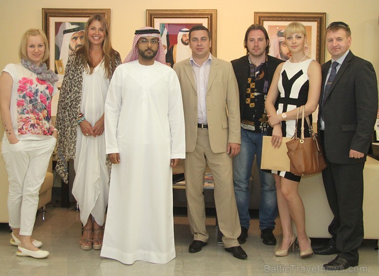 Travelnews.lv viesojas Dubaijas tūrisma departamenta un marketinga pārstāvniecībā. Foto sponsors: www.GoAdventure.lv 94358