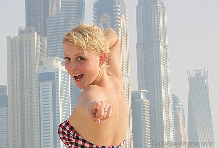 Travelnews.lv apmeklē Dubaijas luksus viesnīcas pludmali. Foto sponsors:  www.goadventure.lv 95136