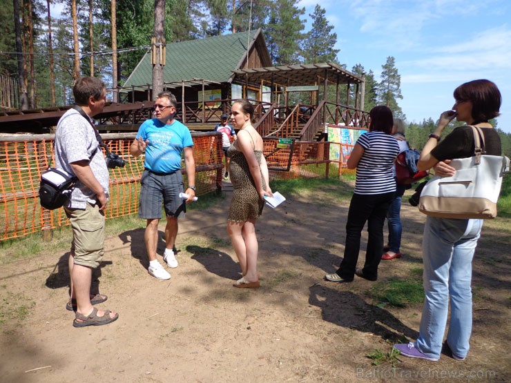 Piedzīvojumu parks Alutaguses atpūtas un sporta centrā. Apmeklētājus gaida 5 piedzīvojumu trases un vasaras tūbinga trase. 95907