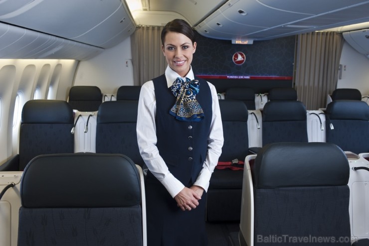 Turkish Airlines atzīta par 2012. gada labāko aviokompāniju Eiropā, kas ir gan aviokompānijas vadības, gan personāla nopelns. Foto: www.turkishairline 96078