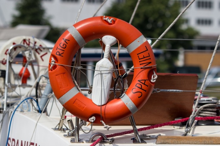 25. jūnijā Latvijas jahta Spaniel devās ceļā uz Orhūsu Dānijā, lai piedalītos starptautiskajā mācību burinieku un jahtu regatē The Tall Ships Races 20 97114