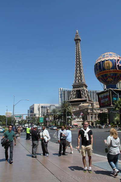 Parīzes viesnīca Lasvegasā. 2013. gada pavasarī Travel Time devās grupu braucienā uz ASV Rietumu krastu un Havaju salām. Foto: www.traveltime.lv 97185