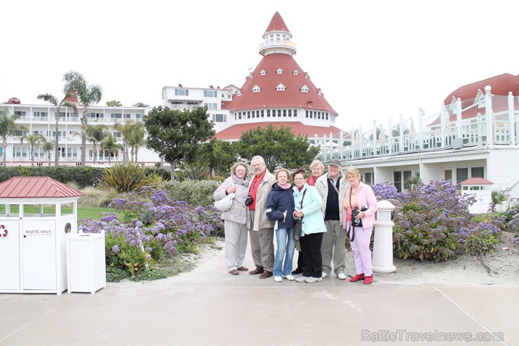 Coronado viesnīca, Sandjego. 2013. gada pavasarī Travel Time devās grupu braucienā uz ASV Rietumu krastu un Havaju salām. Foto: www.traveltime.lv 97190