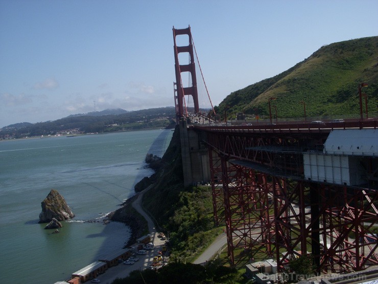 Sanfrancisko Zelta vārtu tilts. 2013. gada pavasarī Travel Time devās grupu braucienā uz ASV Rietumu krastu un Havaju salām. Foto: www.traveltime.lv 97198