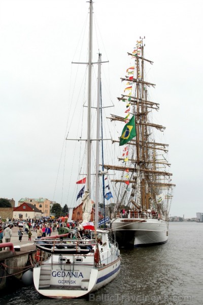 Starptautiskās burukuģu un jahtu regates The Tall Ships Races 2013 dalībnieki pirms došanās uz Rīgu ieradās Ventspilī, kur tos varēja apskatīt Ostas i 101364