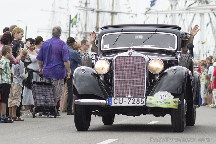 Norisinājies ikgadējais klasisko spēkratu pasākums Retromance 2013 101941