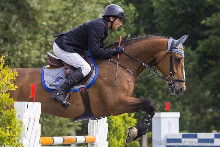 Kleistos norisinājies Pasaules kausa posms jāšanas sportā šķēršļu pārvarēšanā 102708