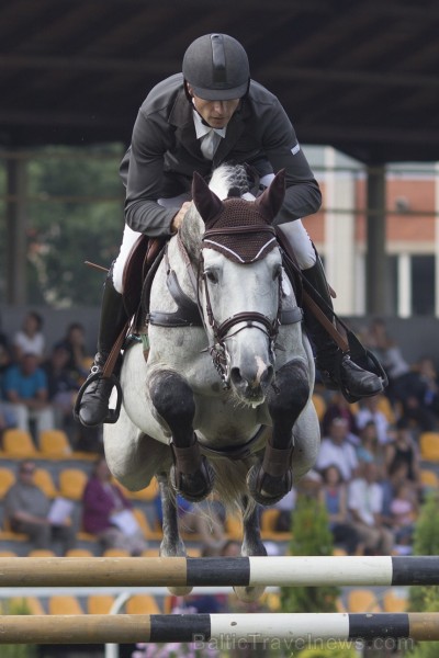 Kleistos norisinājies Pasaules kausa posms jāšanas sportā šķēršļu pārvarēšanā 102723