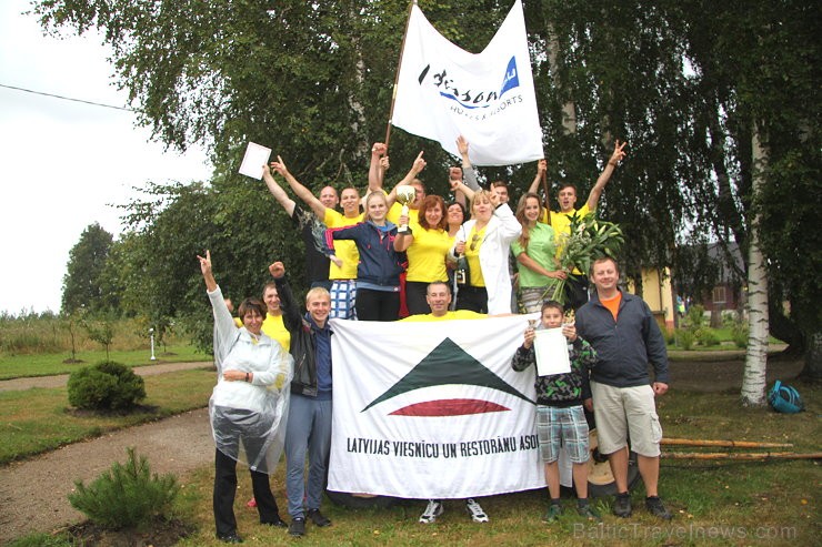 Latvijas viesnīcu un restorānu asociācijas (LVRA) sporta spēles viesu namā  Ēmužas, 11.08.2013 www.lvra.lv 103428