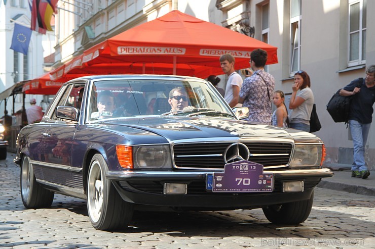 17.08.2013 Rīgas svētku ietvaros norisinājās gada lielākais seno spēkratu salidojums «Rīga Retro 2013». Foto sponsors: www.grandpalaceriga.com 103486