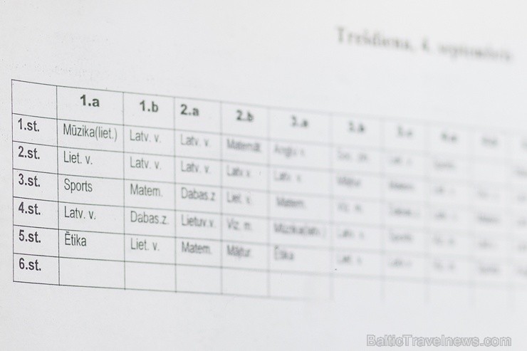 Pirmā skolas diena pavadīta Rīgas Lietuviešu vidusskolā 104562