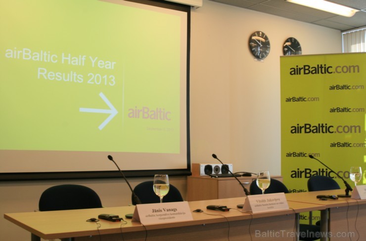 Latvijas aviokompānija airBaltic 2013. gada otrajā ceturksnī strādājusi ar peļņu. Līdz šim airBaltic ir ievērojami pārsniegusi tās sākotnējos biznesa  104804