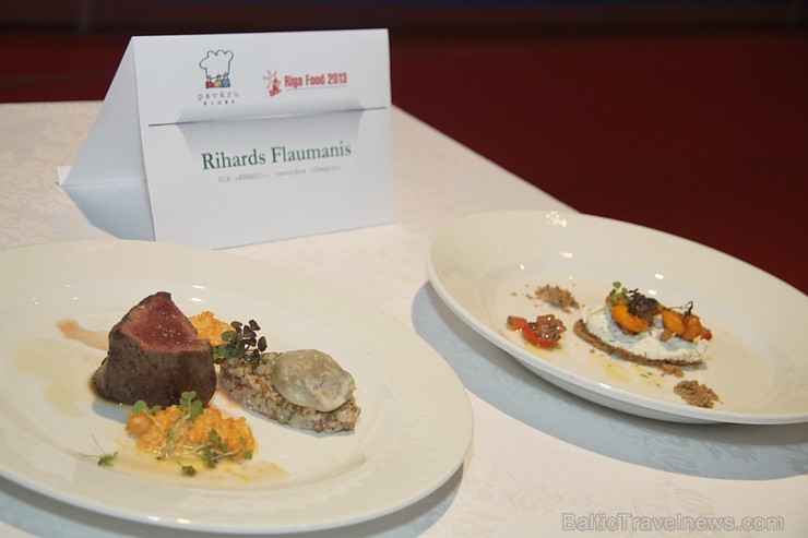 Pārtikas izstādes «Riga Food 2013» ietvaros norisinājās Latvijas pavārzeļļu konkurss. Vairāk informācijas - www.chef.lv 104827