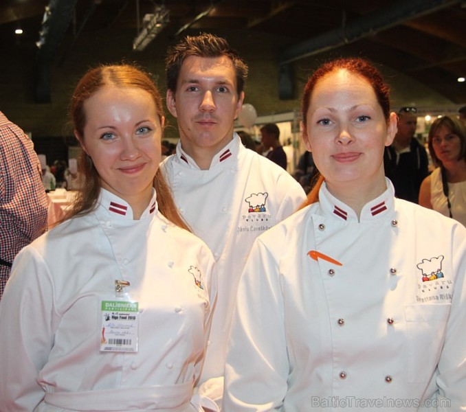 Pārtikas izstādes «Riga Food 2013» ietvaros norisinājās Latvijas pavārzeļļu konkurss. Vairāk informācijas - www.chef.lv 104835