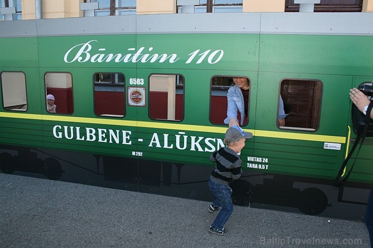 Aizvadītajā nedēļas nogalē tika svinēti tradicionālie Gulbenes – Alūksnes Bānīša svētki. Šogad Bānītis atzīmēja savas pastāvēšanas 110. gadadienu. Fot 105320