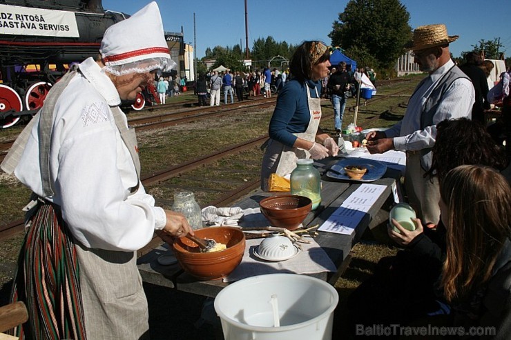 Aizvadītajā nedēļas nogalē tika svinēti tradicionālie Gulbenes – Alūksnes Bānīša svētki. Šogad Bānītis atzīmēja savas pastāvēšanas 110. gadadienu. Fot 105325