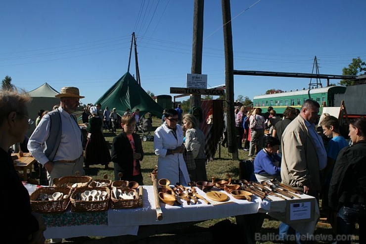 Aizvadītajā nedēļas nogalē tika svinēti tradicionālie Gulbenes – Alūksnes Bānīša svētki. Šogad Bānītis atzīmēja savas pastāvēšanas 110. gadadienu. Fot 105328