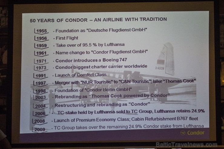 Condor ir otra lielākā Vācijas aviokompānija, kas piedāvā īstu vācu kvalitāti. Condor Flugdienst GmbH ir piedāvājusi saviem pasažieriem lidojumus uz s 105799