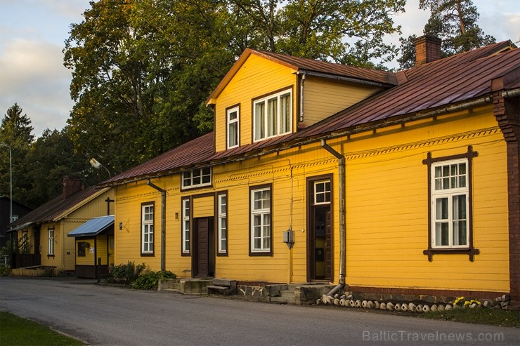 Strenči ir pilsēta, kurā ciena un godā koka plostu pludināšanas tradīcijas 106572