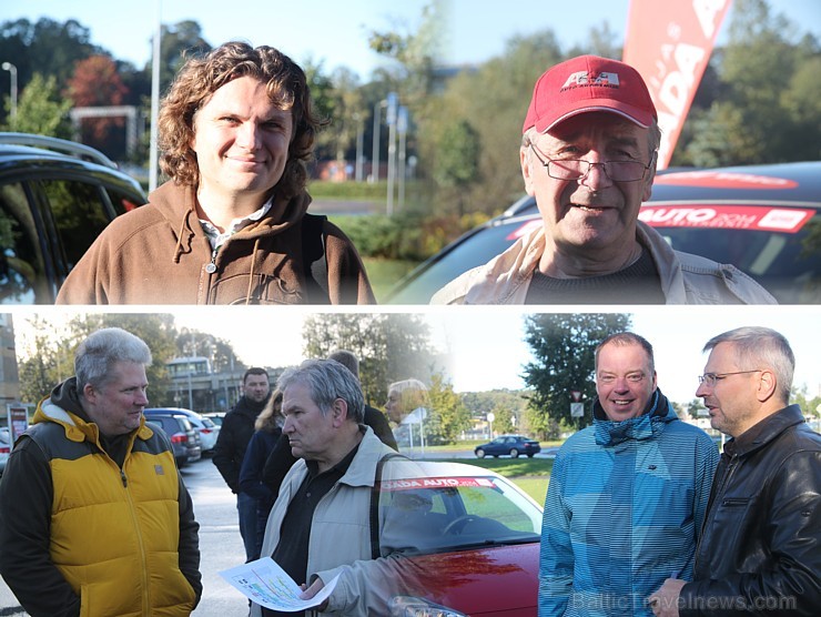 Māris Ozoliņš, Latvijas «Gada auto 2014» organizators (augšā pa kreisi) un Atis Jansons, Latvijas «Gada auto 2014» žūrijas priekšsēdētājs (augša par l 106745