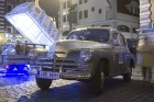 Rātslaukumā ieradušies elektromobiļu rallija Sanktpēterburga – Montekarlo dalībnieki 5