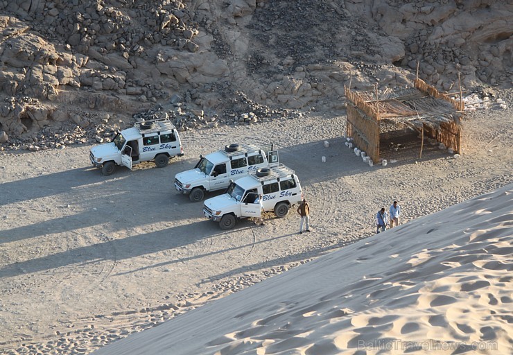 Džipu izbrauciens tuksnesī pie Hurgadas. Vairāk informācijas par ceļojumiem uz Ēģipti pie tūroperatora GoAdventure 109056