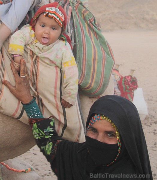 Kopā ar kamieļiem un beduīņiem tuksnesī pie Hurgadas. Vairāk informācijas par ceļojumiem uz Ēģipti pie tūroperatora GoAdventure 109118