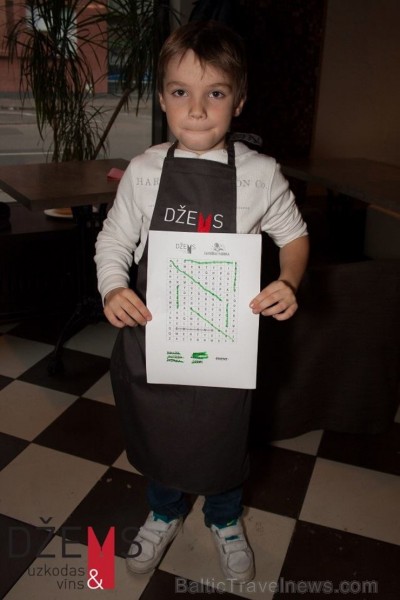 Katru otro sestdienu no pulksten 16.00 līdz 18.00 Rīgas restorānā Džems norisinās jautrā bērnu pavārskola. Vairāk informācijas interneta vietnē www.dz 109293