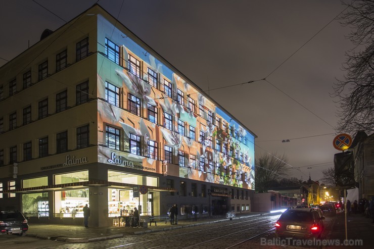 Gaismas festivāls Staro Rīga izgaismo galvaspilsētu 109482