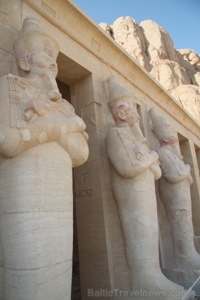 Travelnews.lv apmeklē valdnieces Hatšepsutas templi Luksorā. Vairāk informācijas par ceļojumiem uz Ēģipti - www.GoAdventure.lv 109694