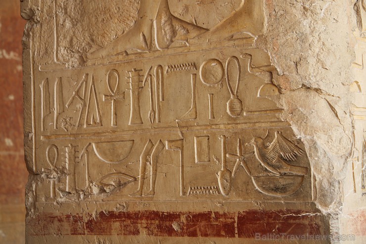 Travelnews.lv apmeklē valdnieces Hatšepsutas templi Luksorā. Vairāk informācijas par ceļojumiem uz Ēģipti - www.GoAdventure.lv 109703